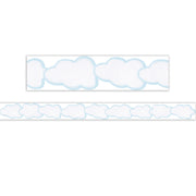 Clouds Die-Cut Border Trim, 35 Feet