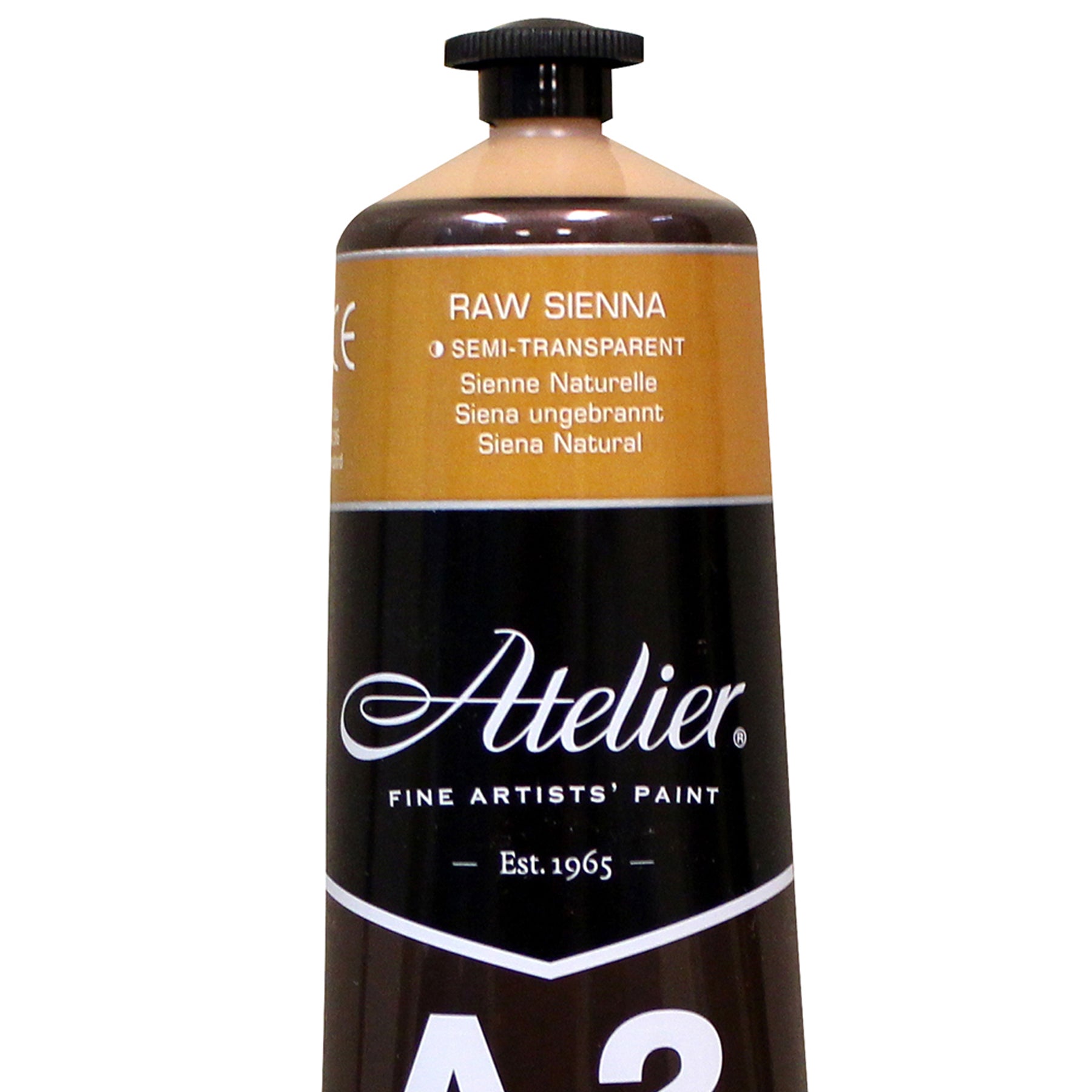 A2 Heavy Body Lightfast Artist Acrylic, 4 oz., Raw Sienna
