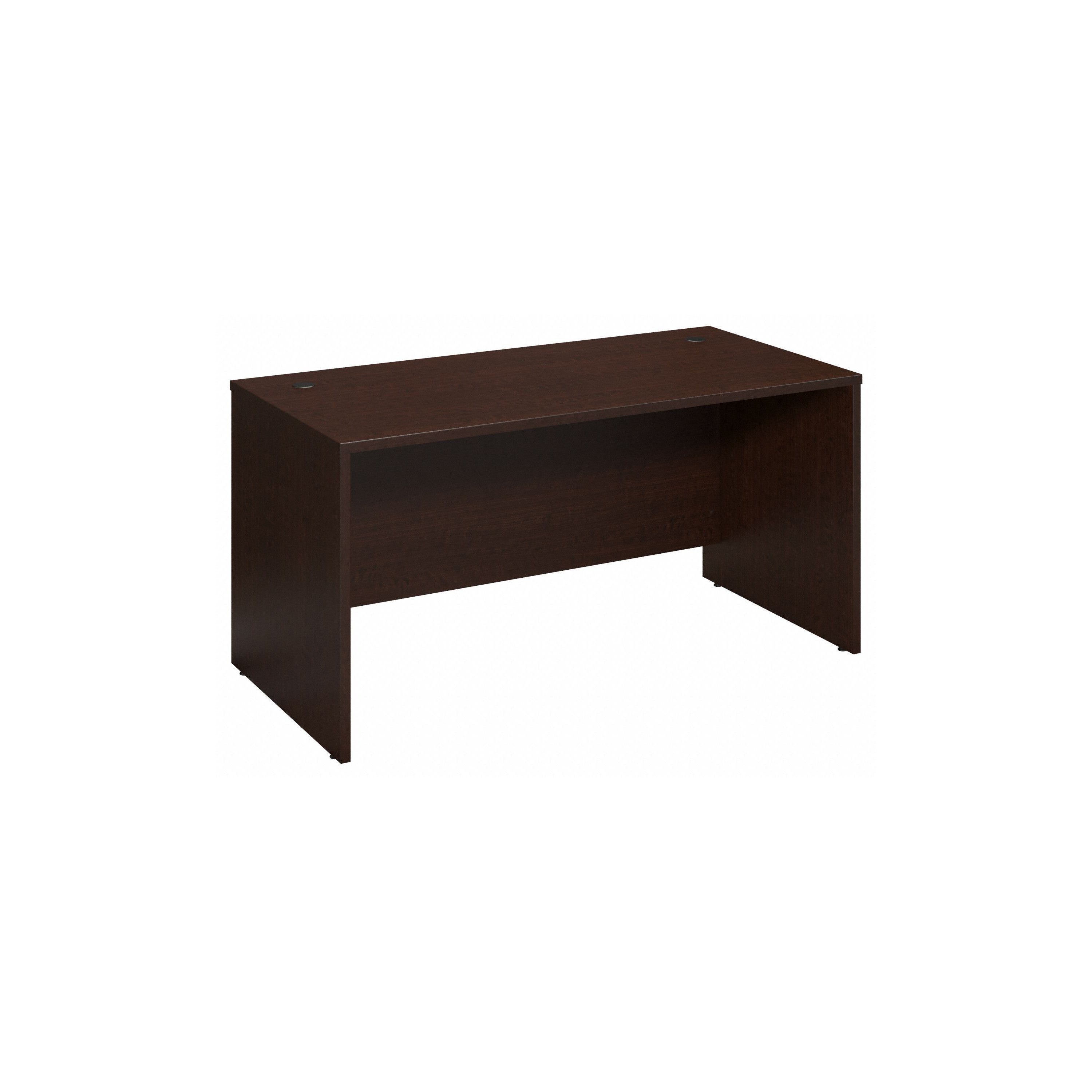Bush Business Furniture Series C Elite 60W x 30D Desk Shell in Mocha Cherry - 59.45" Width x 29.37" Depth x 29.84" Height