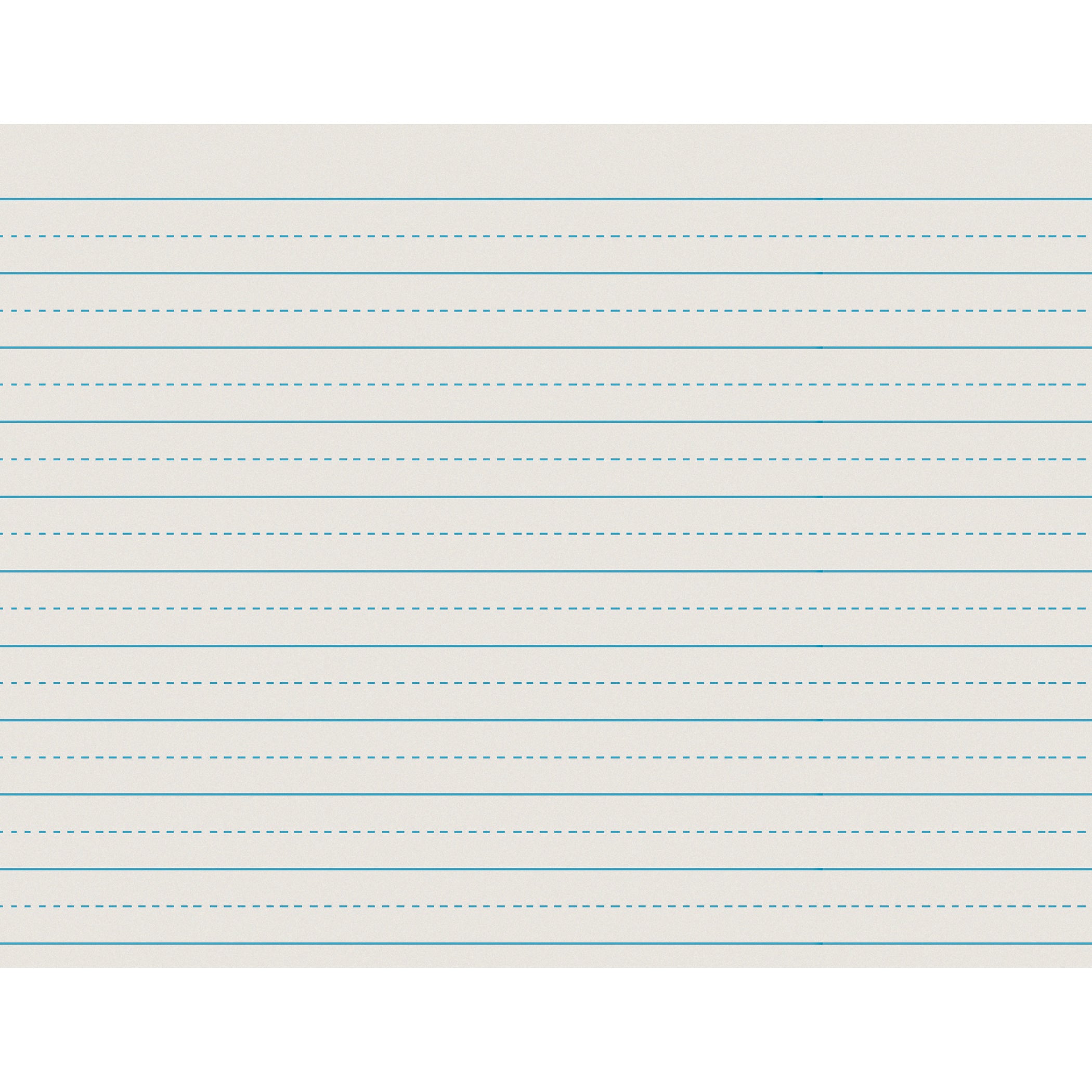 Newsprint Handwriting Paper, Alternate Dotted, Grade 2, 3/4" x 3/8" Ruled Long, 11" x 8-1/2", 500 Sheets