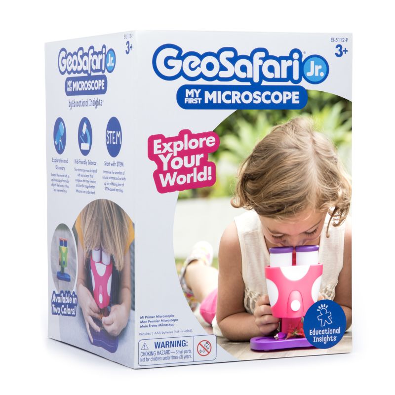 GeoSafari® Jr. My First Microscope - Pink