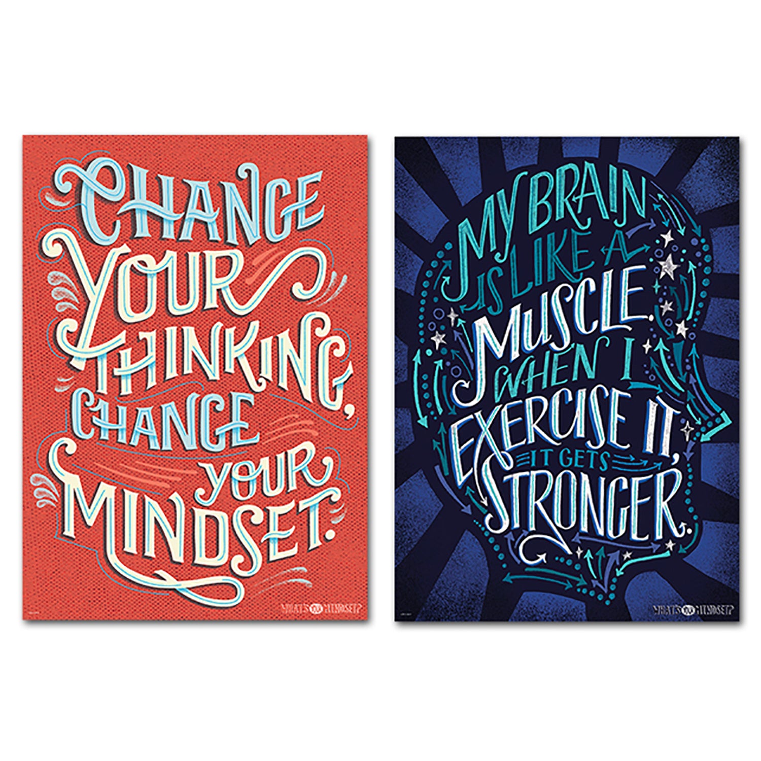 Mindset Inspire U Poster 6-Pack