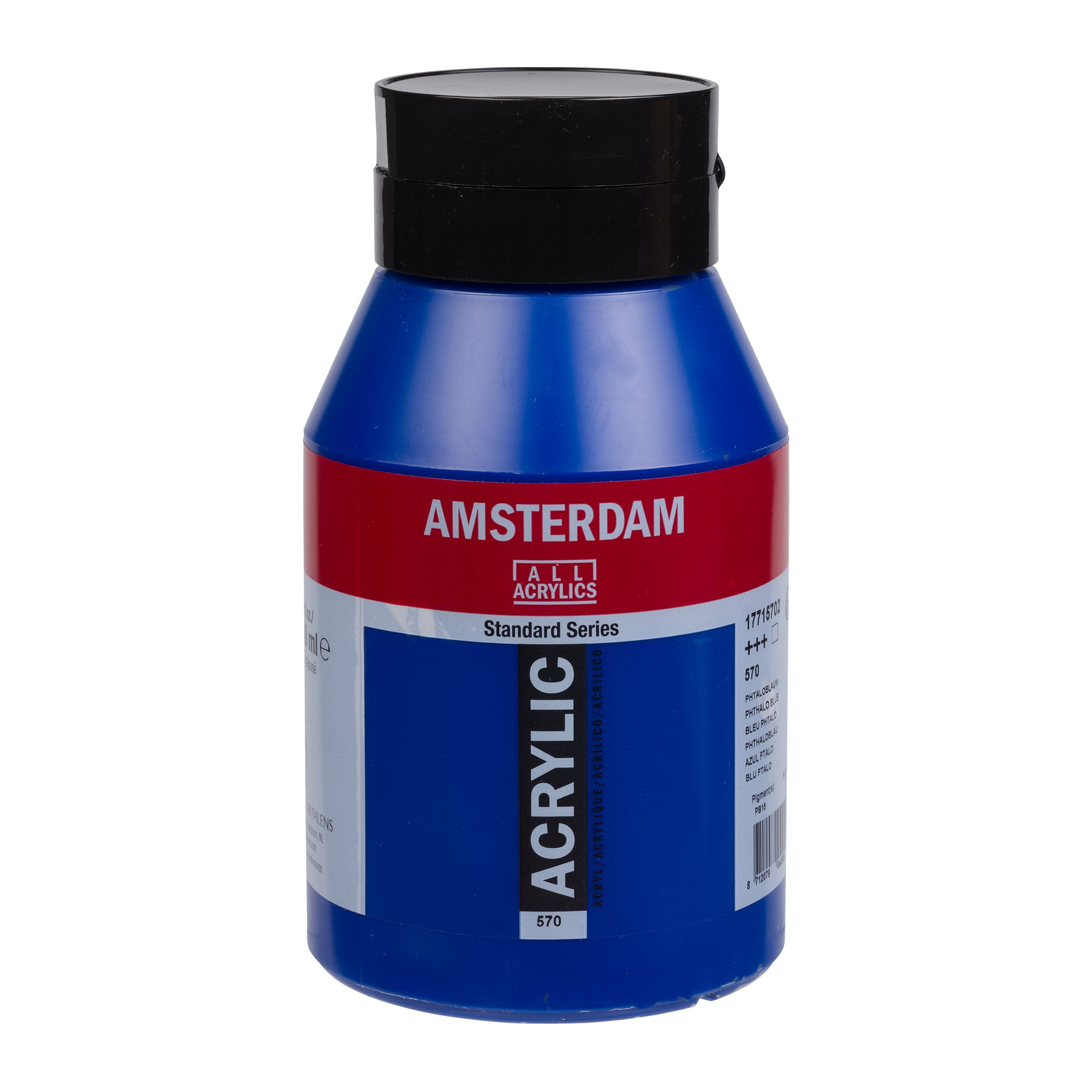 AMSTERDAM STANDARD ACRYLIC 1 LTR PHTHALO BLUE