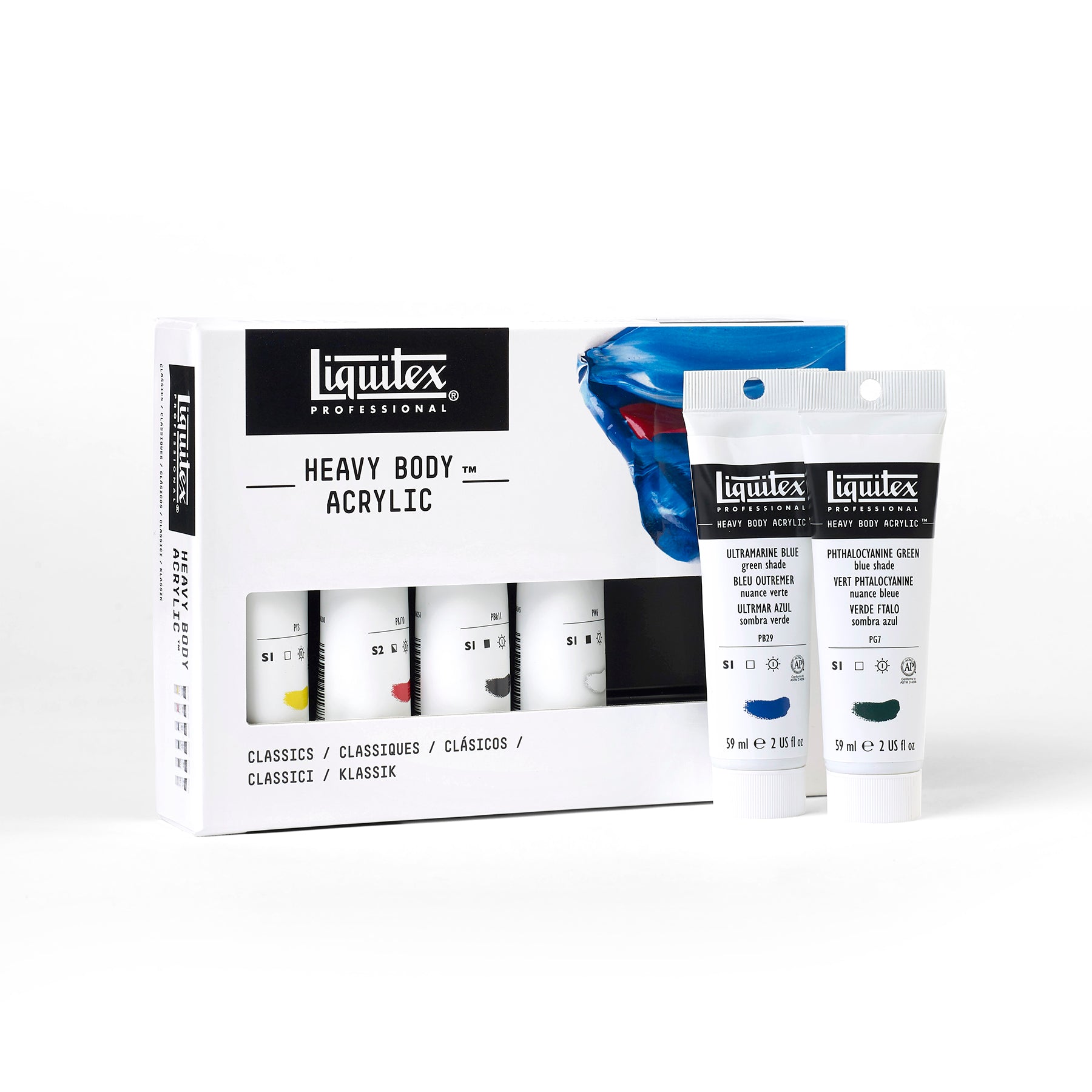 Heavy Body Color - Classic 6 x 59ml Set
