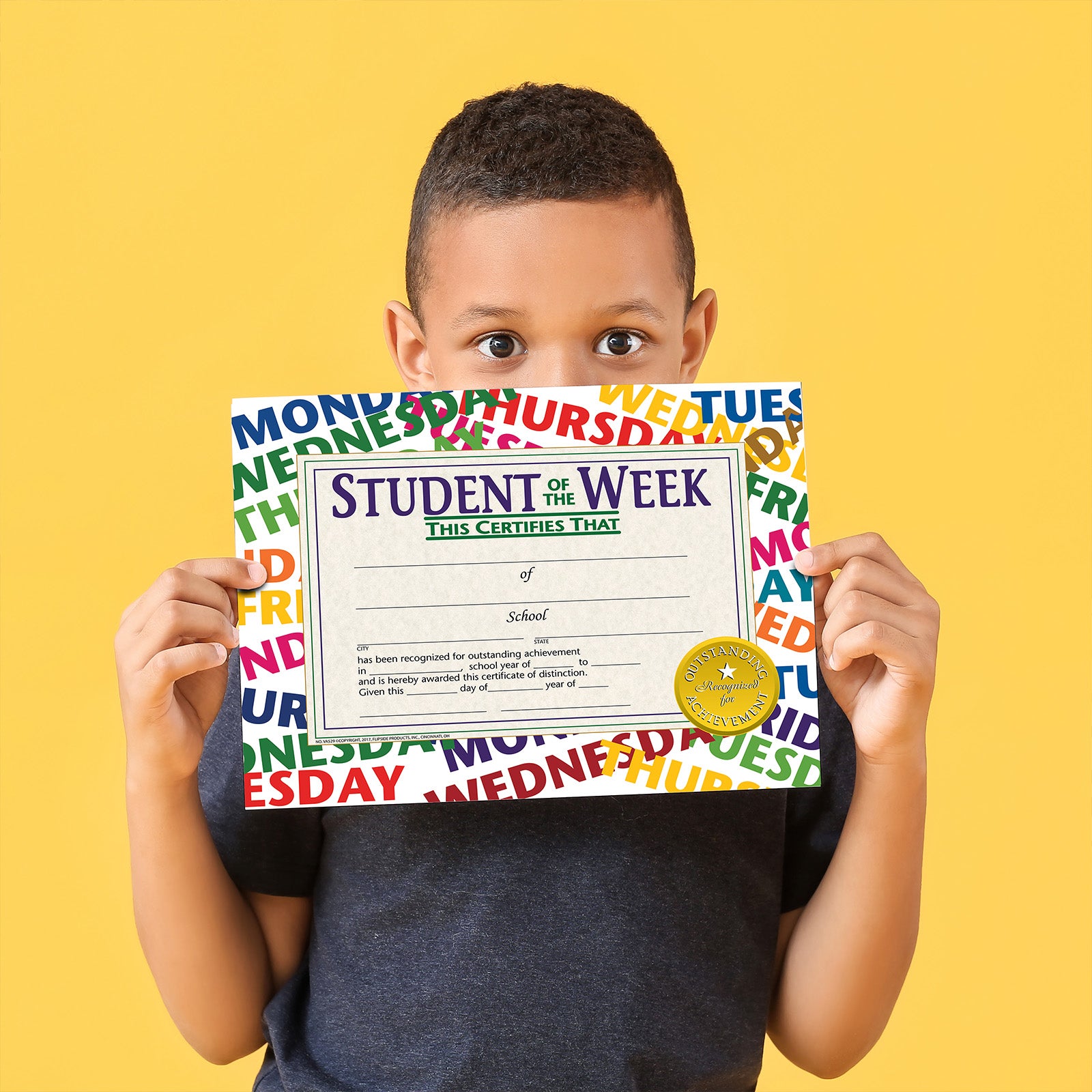 Student of the Week Certificate, 8.5" x 11", Pack of 30