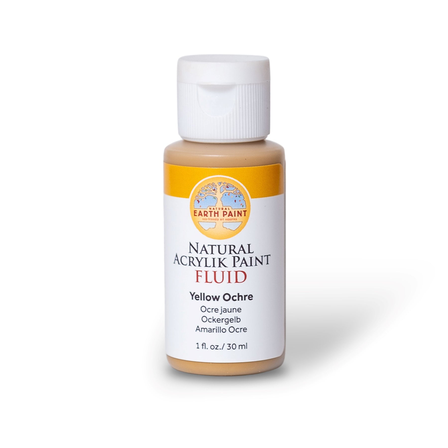 Natural Fluid Acrylik - 1 oz - Yellow Ochre