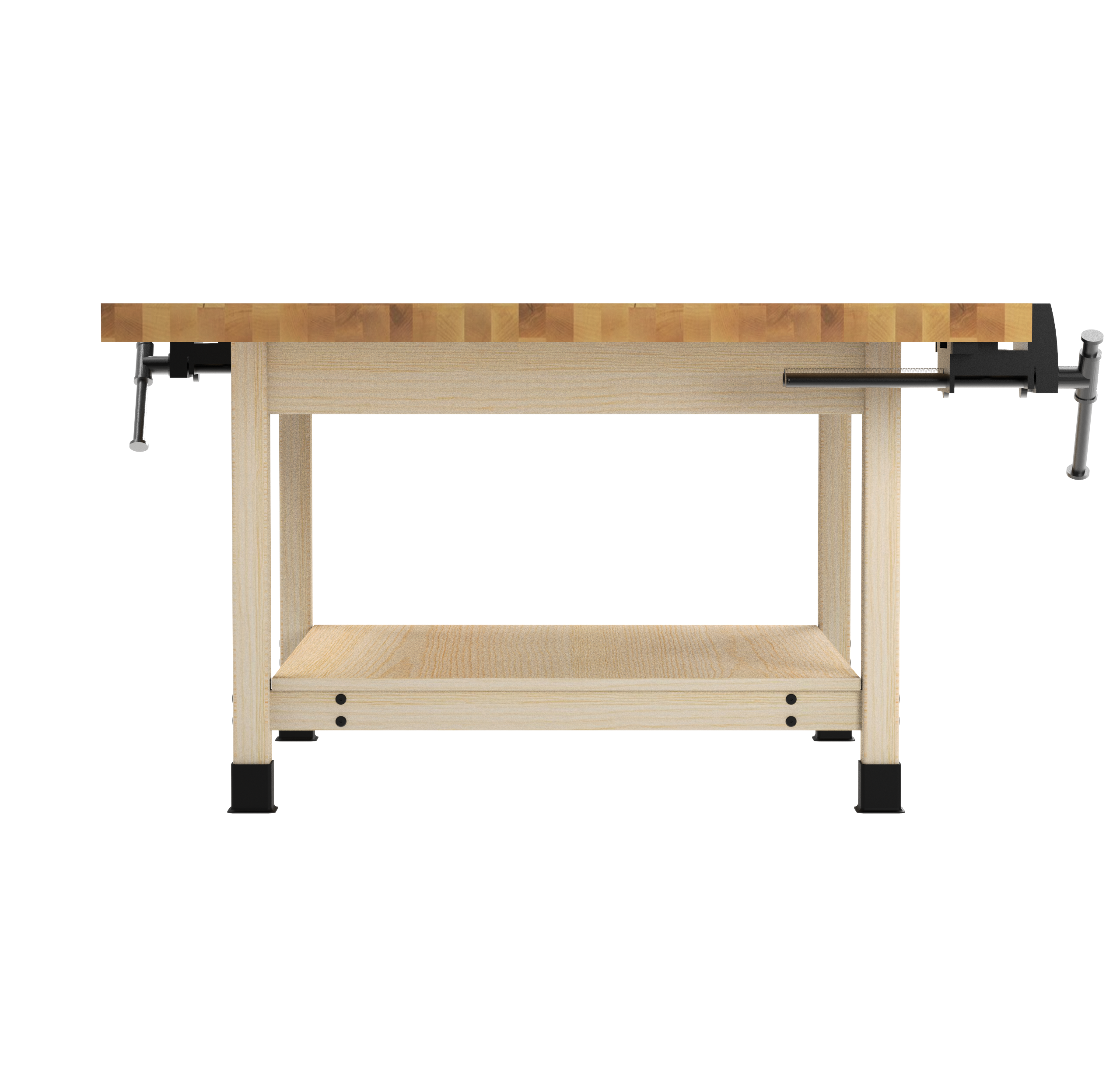 Forum Fixed Workbench W/2 Vises
