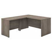 Bush Business Furniture Studio C 60W x 30D L Shaped Desk with 42W Return in Modern Hickory - 59.45" Width x 71.02" Depth x 29.84" Height