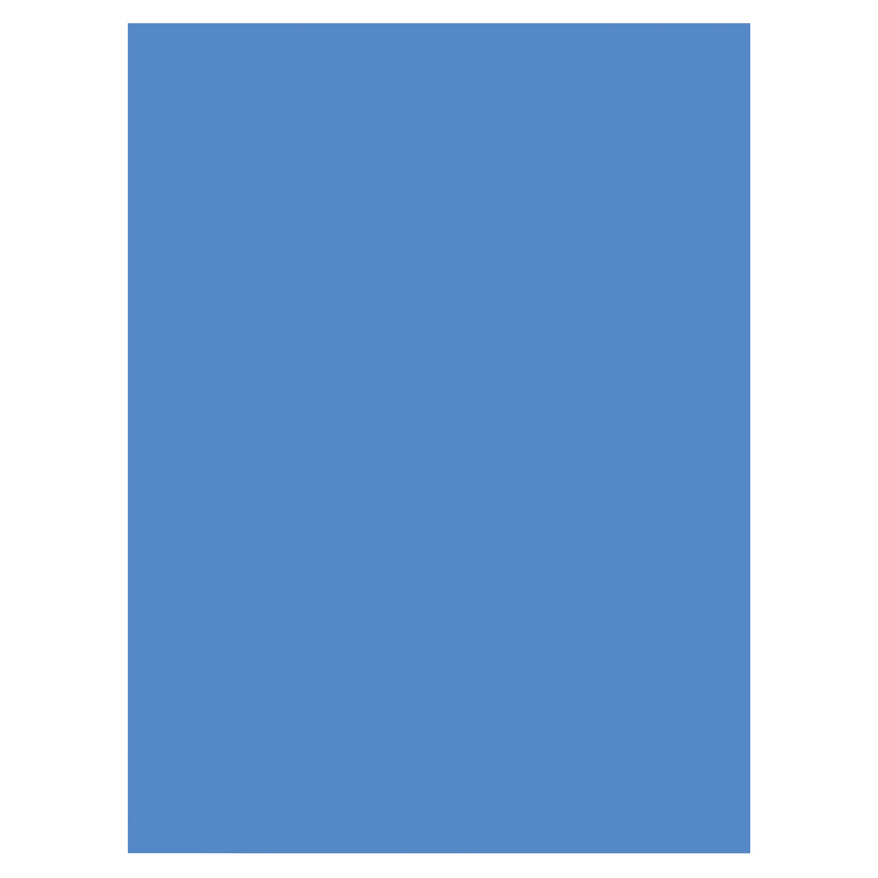 Construction Paper, Medium Weight, Bright Blue, 9" x 12", 50 Sheets