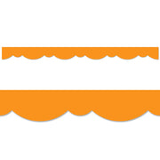 Core Decor Orange Stylish Scallops EZ Border™, 48 Feet