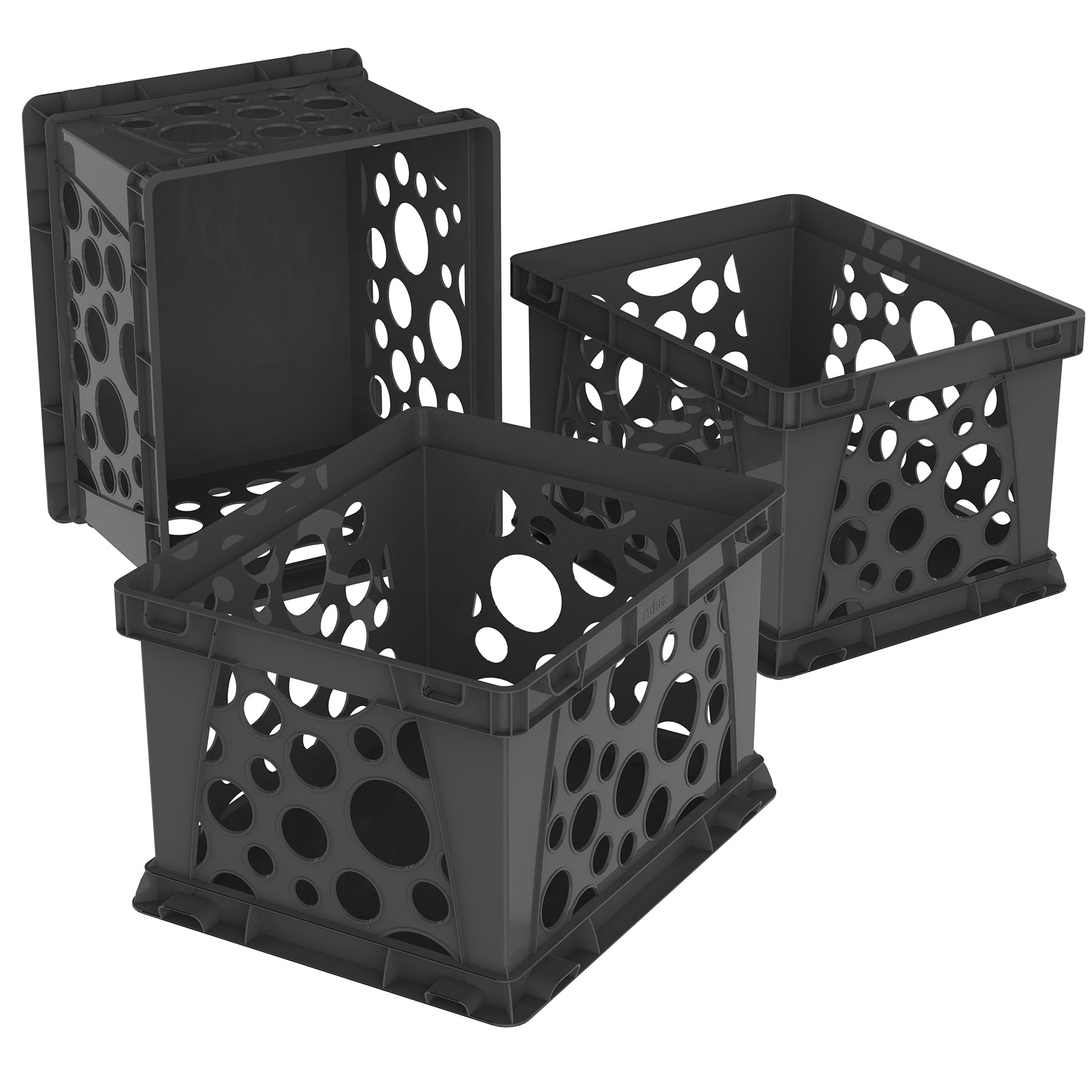 Large File Crate, Black