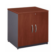 Bush Business Furniture Series C Collection 30W Storage Cabinet in Hansen Cherry - 29.45" Width x 23.35" Depth x 29.84" Height