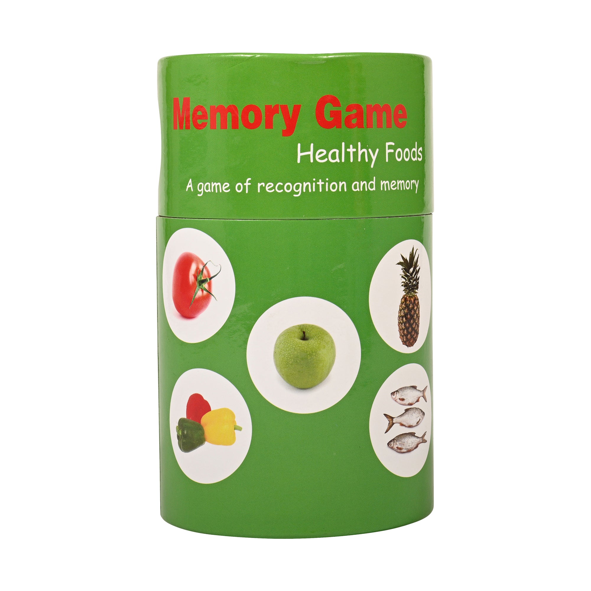 Healthy Foods Matching Pairs Game