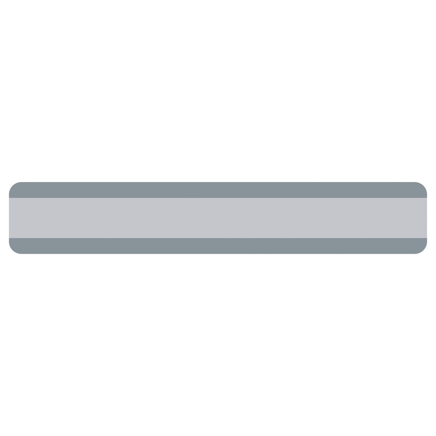 Double Wide Sentence Strip Reading Guide, 1-1/4" x 7-1/4", Gray