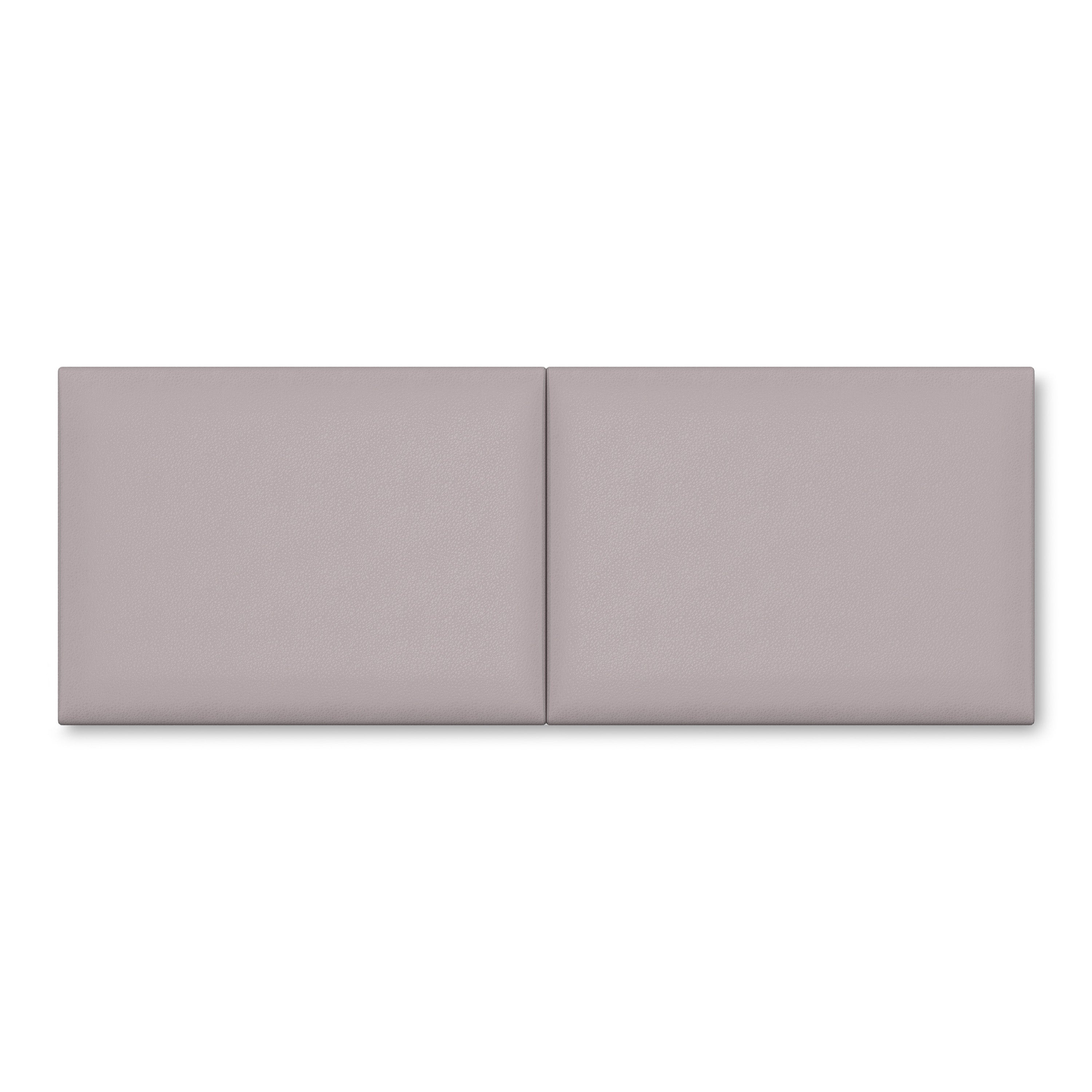 Jaxx Panelist Modern Padded Headboard- Set of 2 Wall Mounted Panels (Each 22.5" x 30")- Queen Double Tall, Vegan Leather, Deep Blue