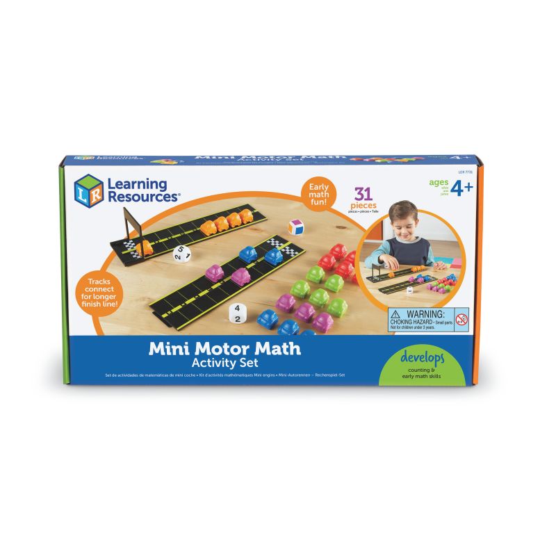 Mini Motor Math Activity Set