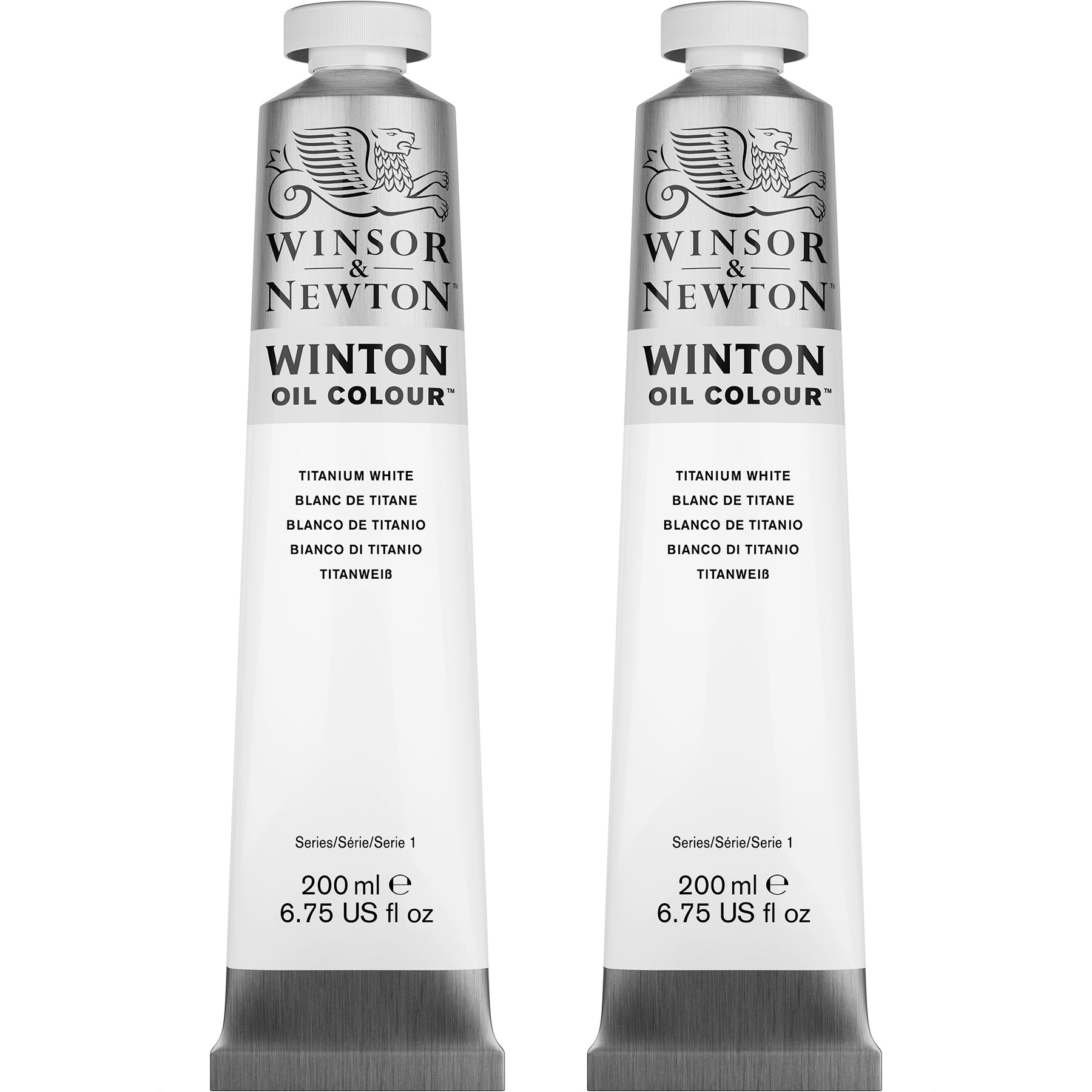 WOC 200ml Titanium White Twin Pack