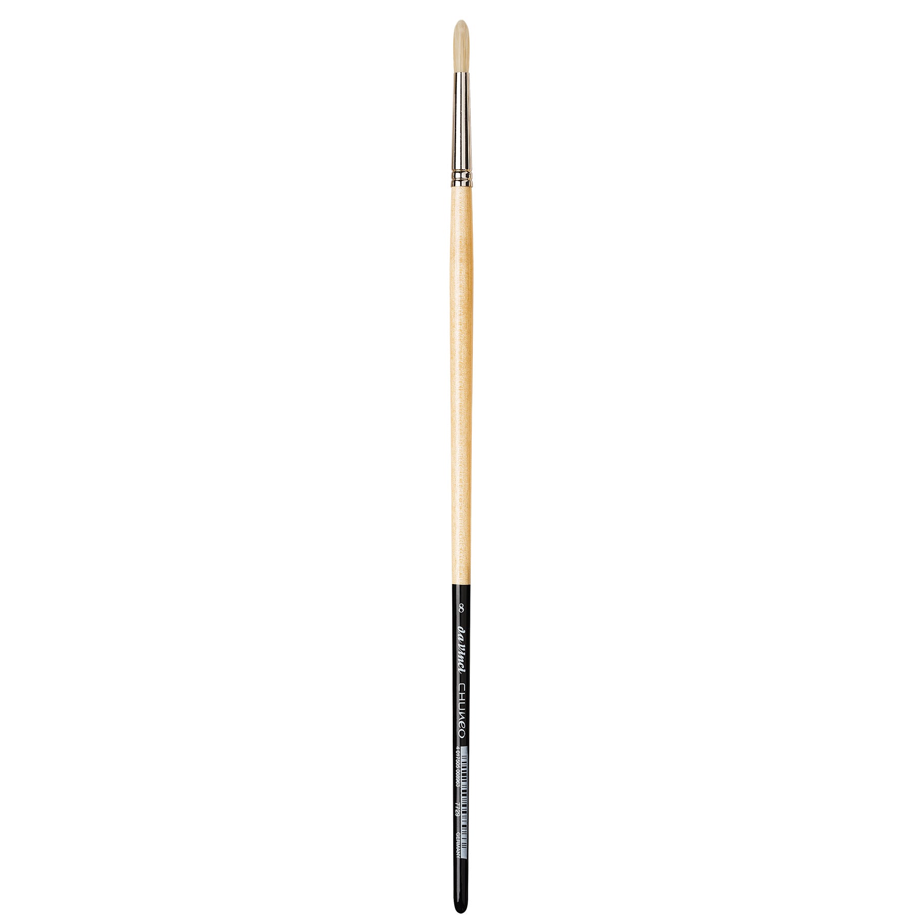 CHUNEO Synthetic Hog Bristle, Oil, Round, Series 7729, Size 8