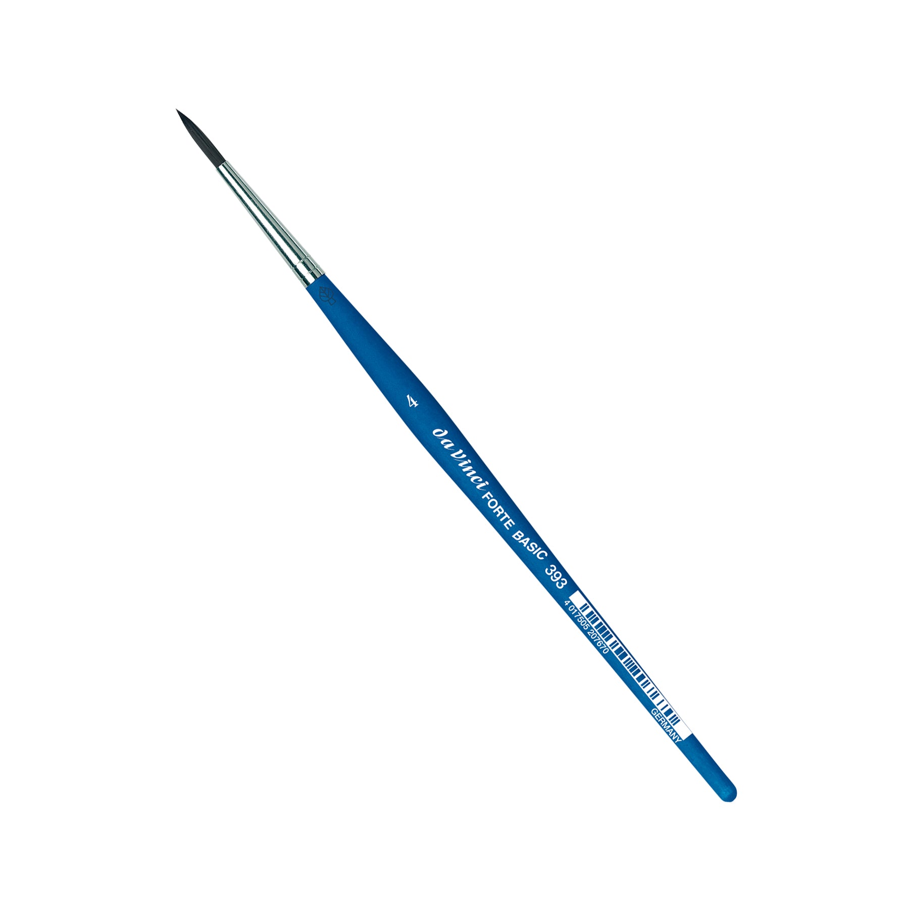 FORTE BASIC Student Brush, Synthetic, Acrylic, Round, Series 393, Size 4