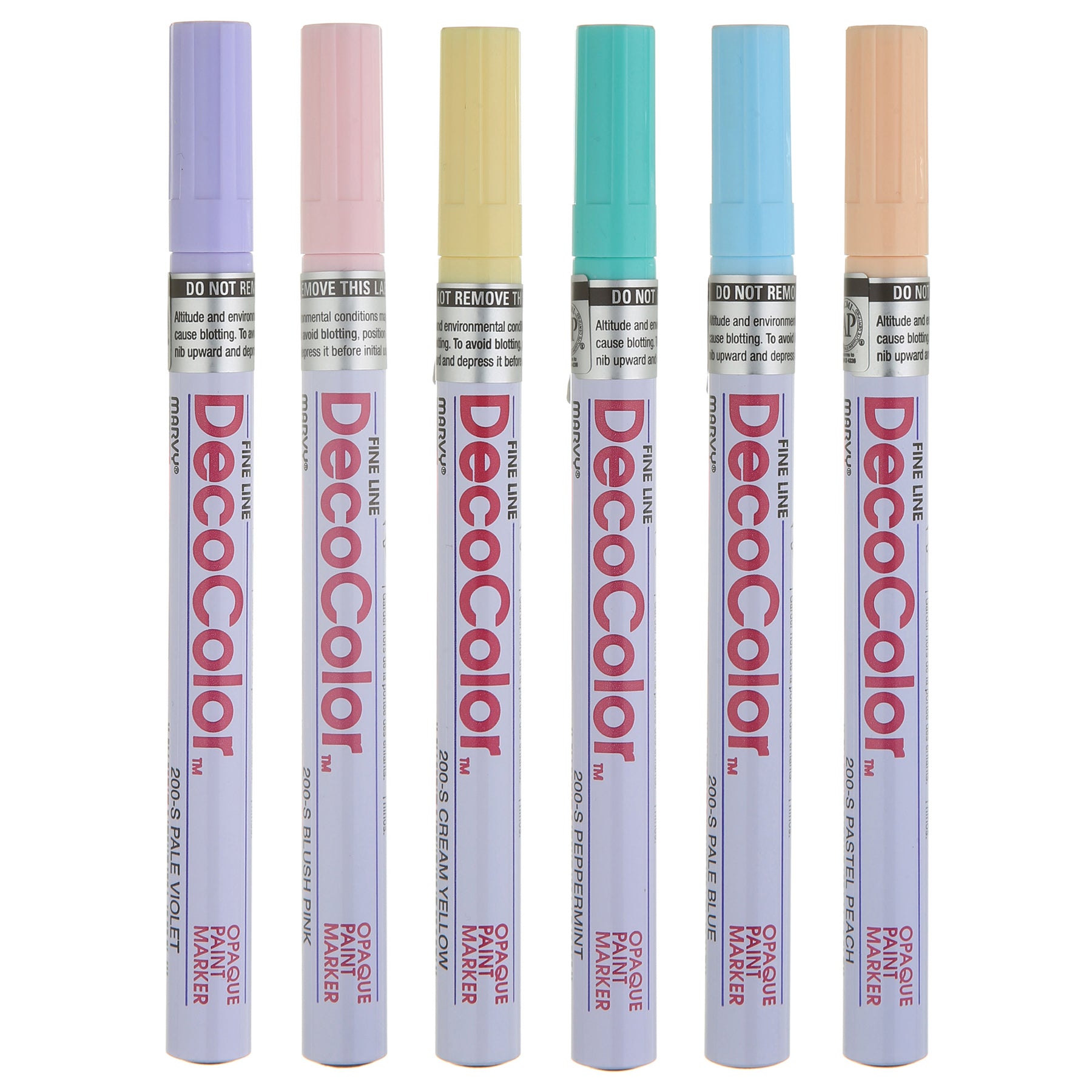 200-6B DECOCOLOR FINE PASTEL SET