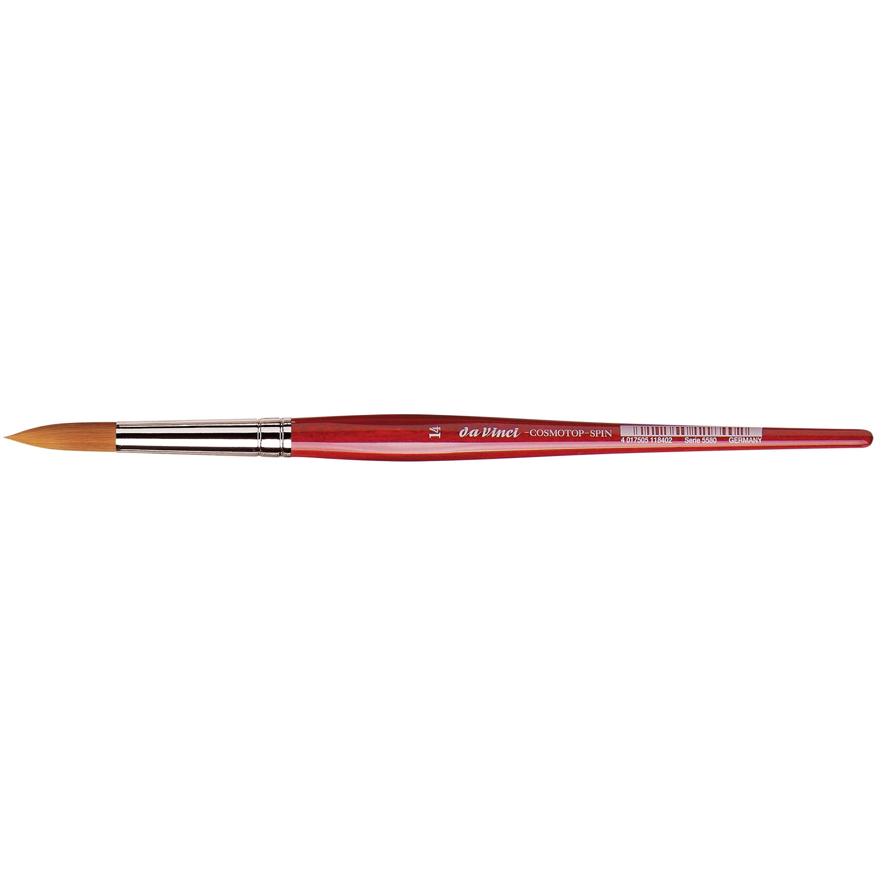 COSMOTOP-SPIN Silkpainting Brush, Synthetic, Watercolor, Round, Size 14