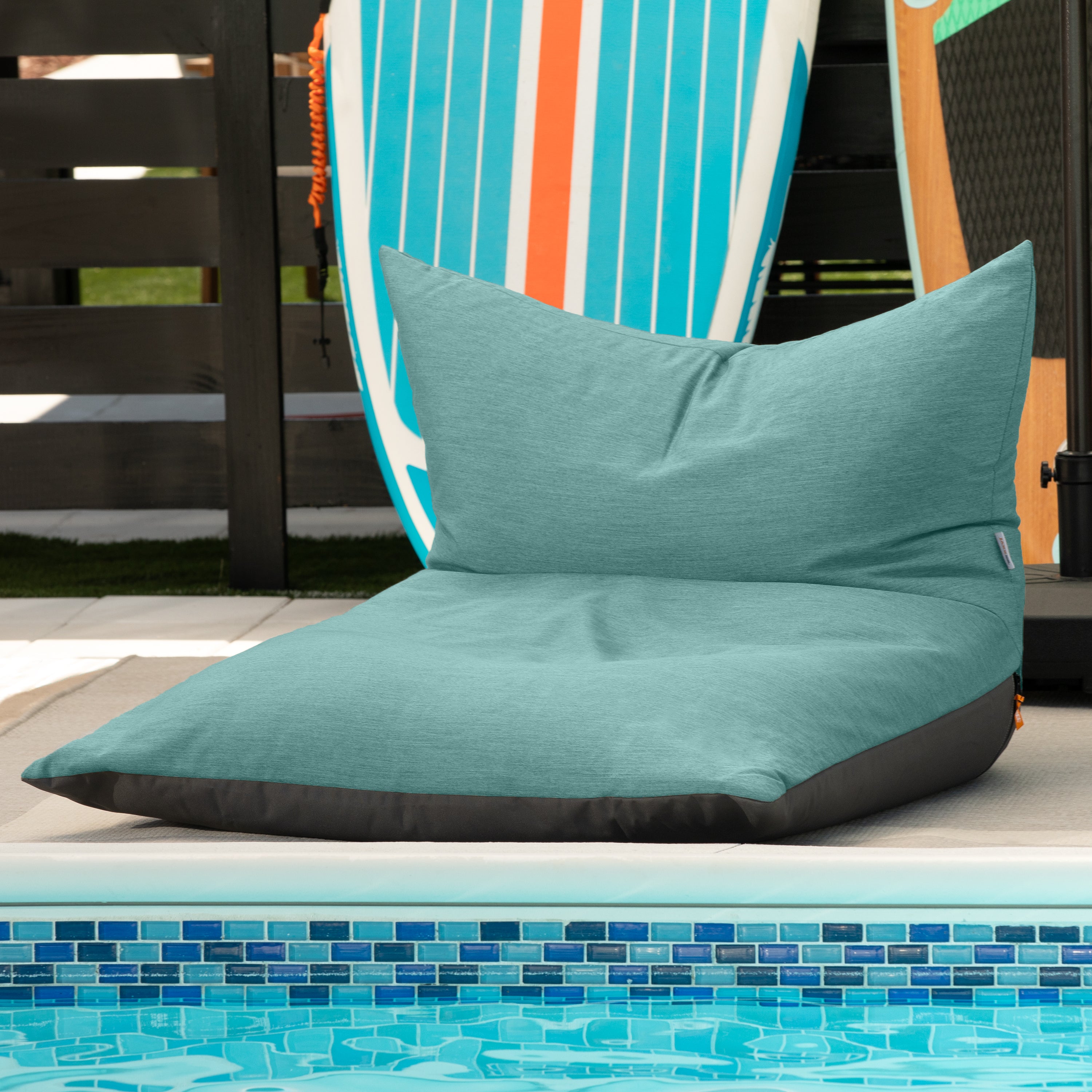 Jaxx Finster Outdoor Bean Bag Lounge Chair - Sunbrella Breeze