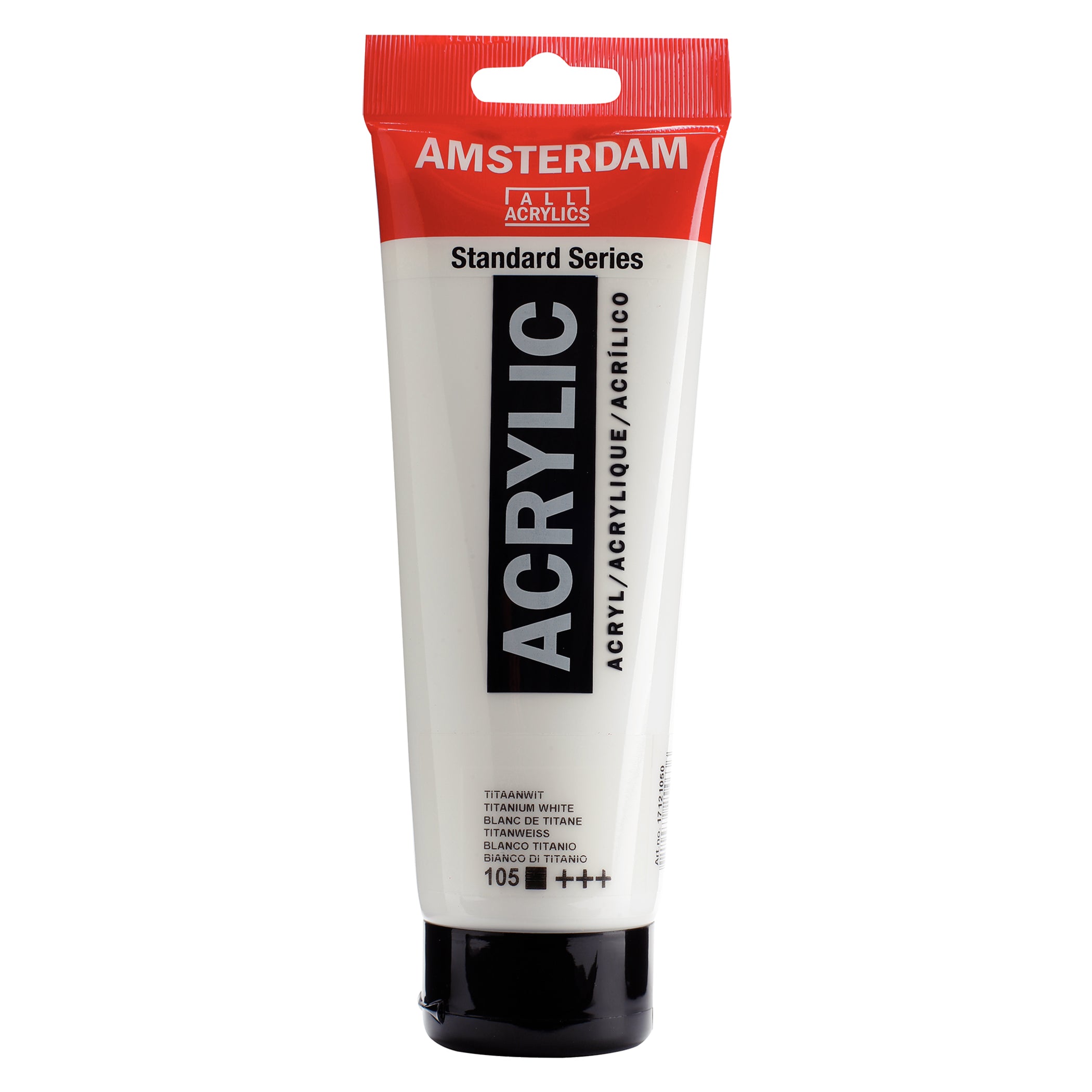 AMSTERDAM STANDARD ACRYLIC 250ML TITANIUM WHT 105