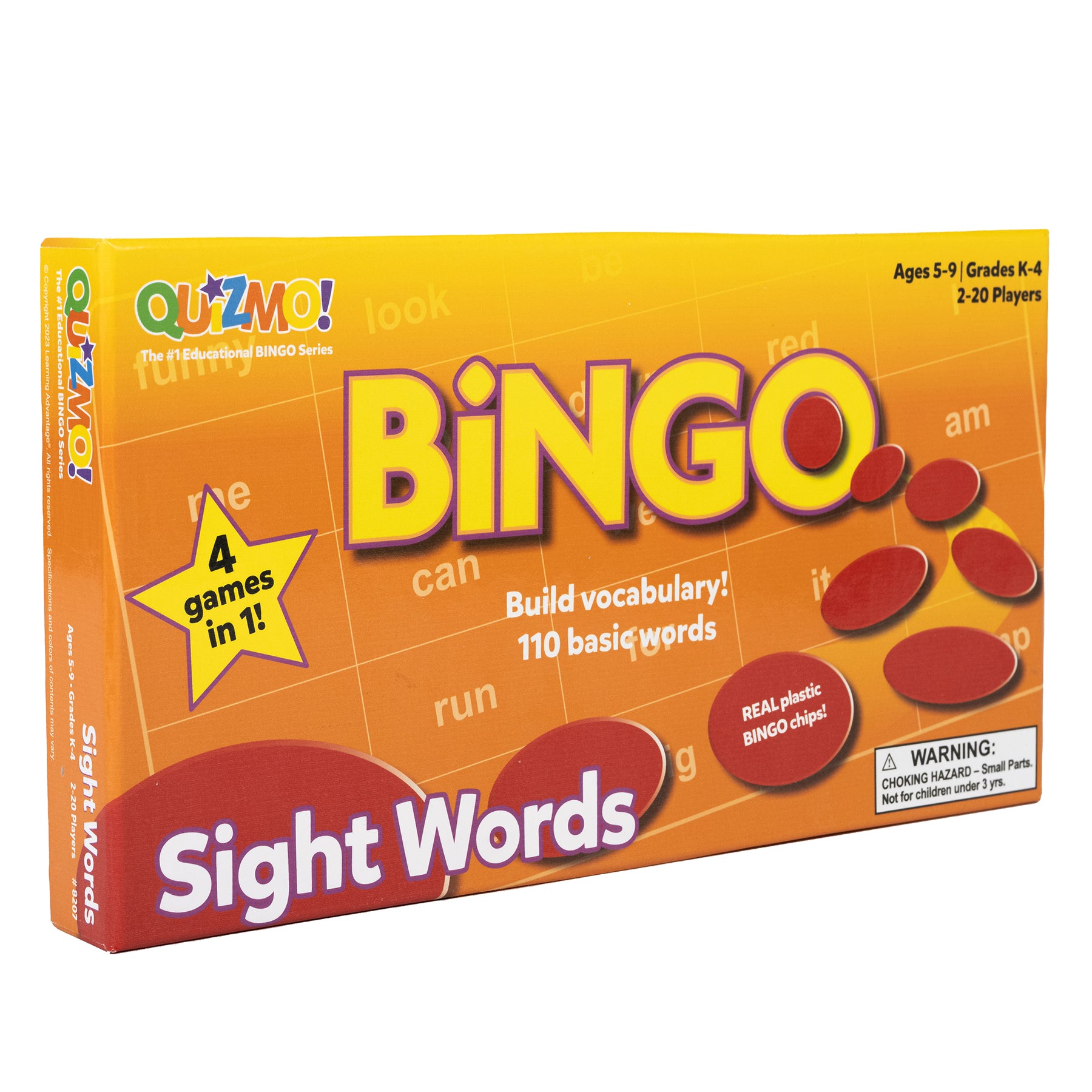 Quizmo® Game: Sight Word, Set 1, Grades K-4