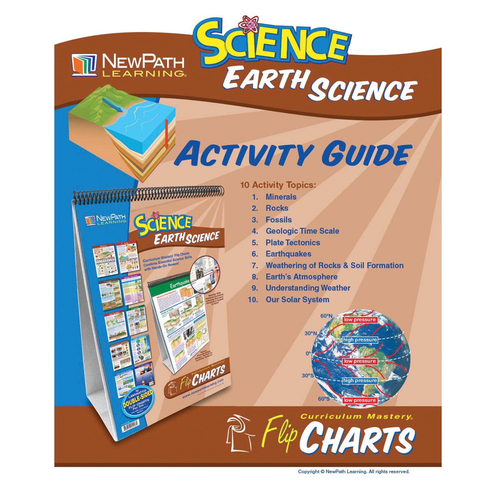 Earth Science Curriculum Mastery® Flip Chart, 10 Pages