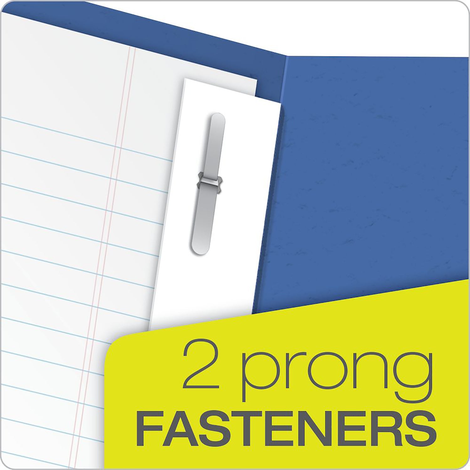 Twin Pocket Folders with Fasteners, Letter Size, Assorted Colors, Box of 25