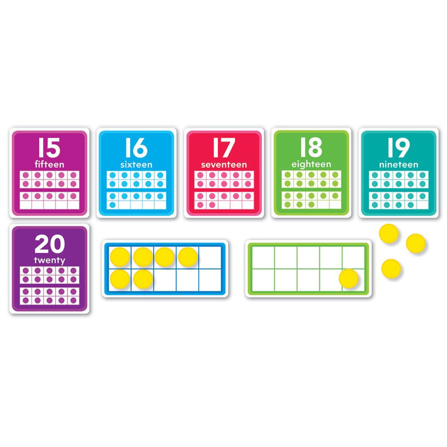 0-20 Numbers Set Bulletin Board Set