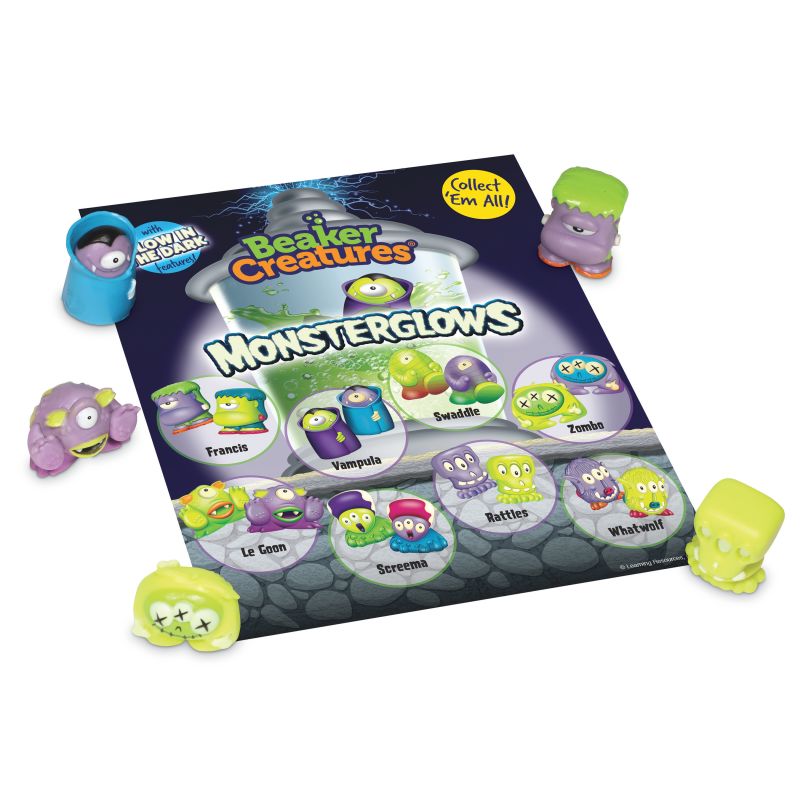 Beaker Creatures® Monsterglow 5-pack