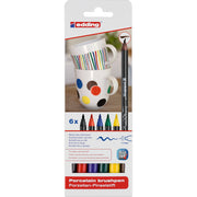 edding 4200 Porcelain Brush Pen - Set of 6 - Family