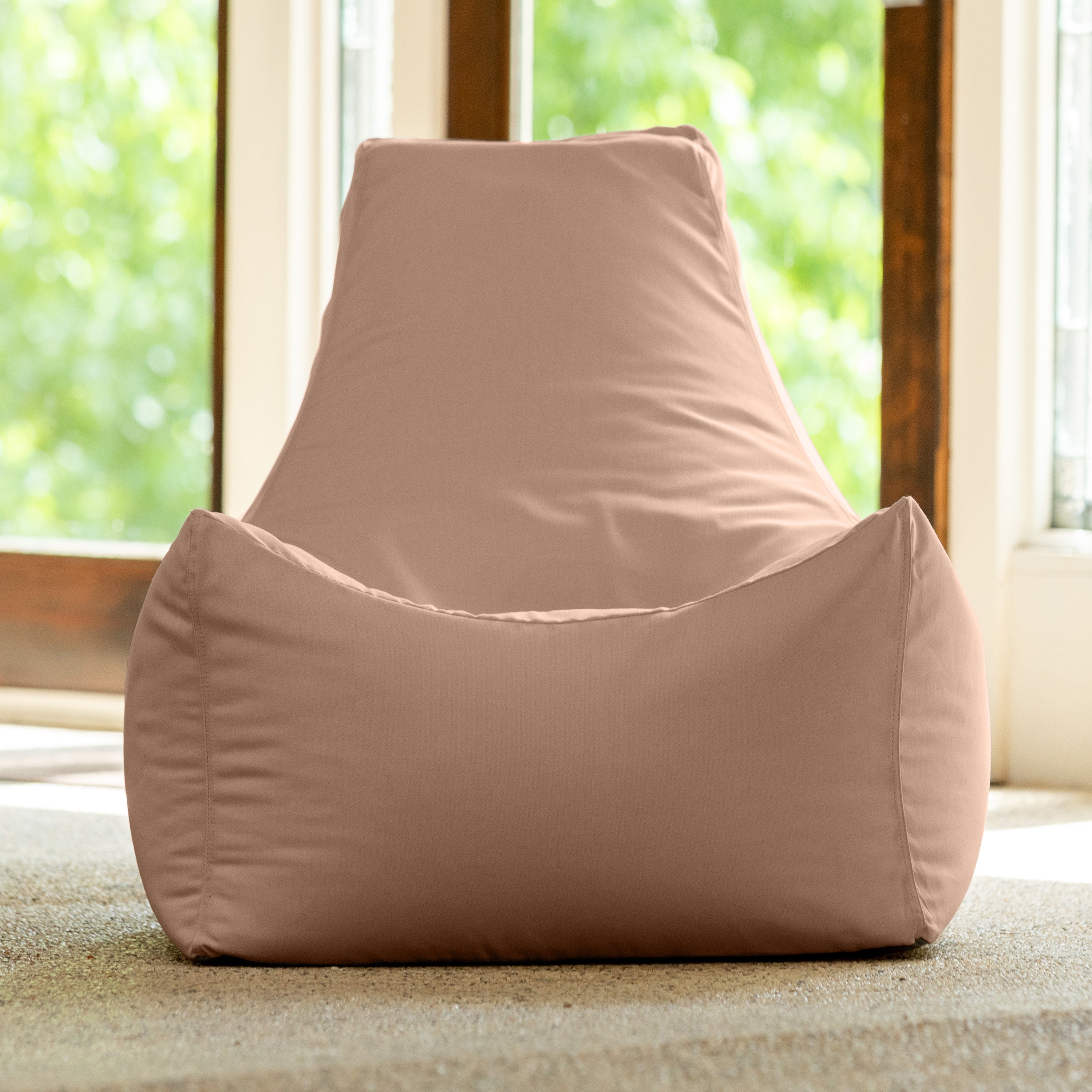 Jaxx Juniper Outdoor Bean Bag Patio Chair & Poolside Lounge, Petal