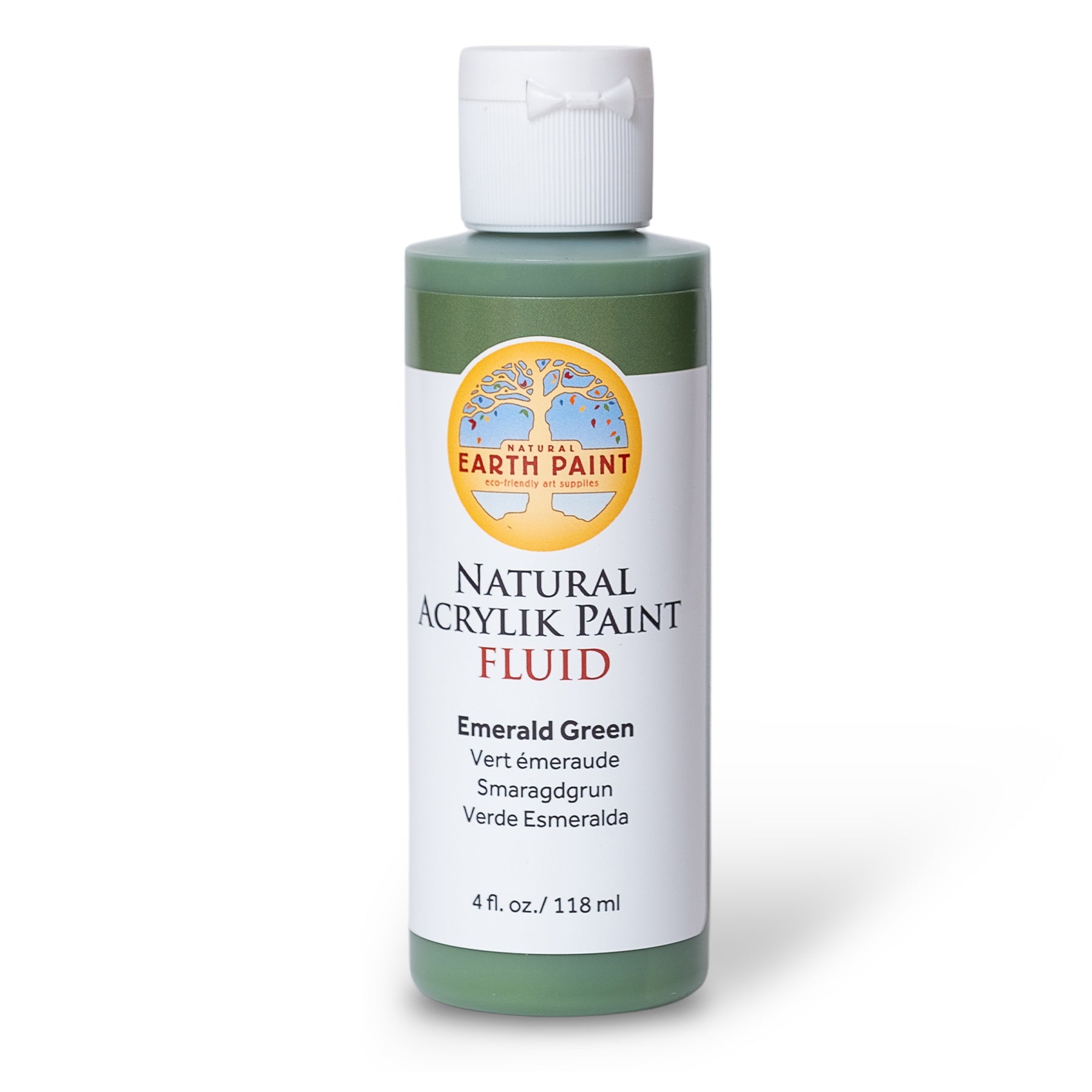 Natural Fluid Acrylik - 4 oz - Emerald Green