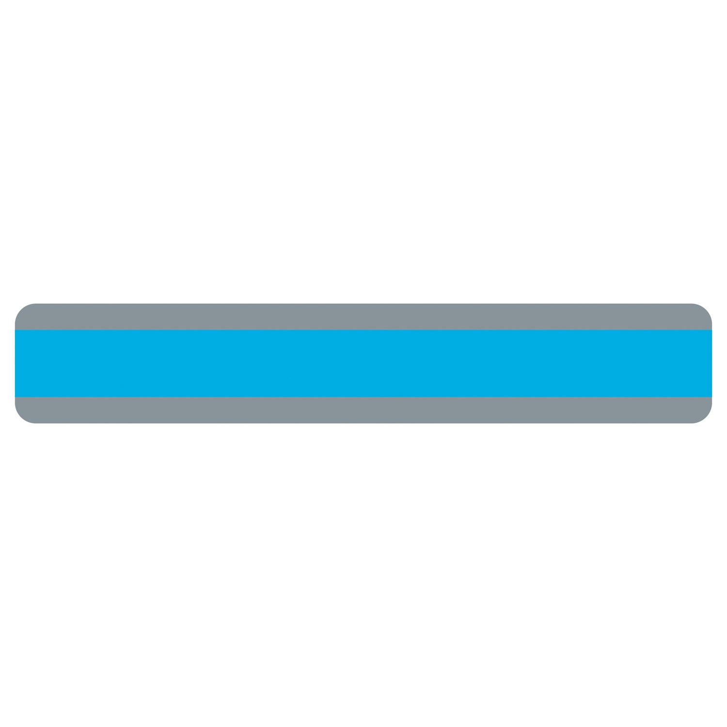 Double Wide Sentence Strip Reading Guide, 1-1/4" x 7-1/4", Blue