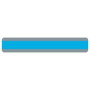 Double Wide Sentence Strip Reading Guide, 1-1/4" x 7-1/4", Blue