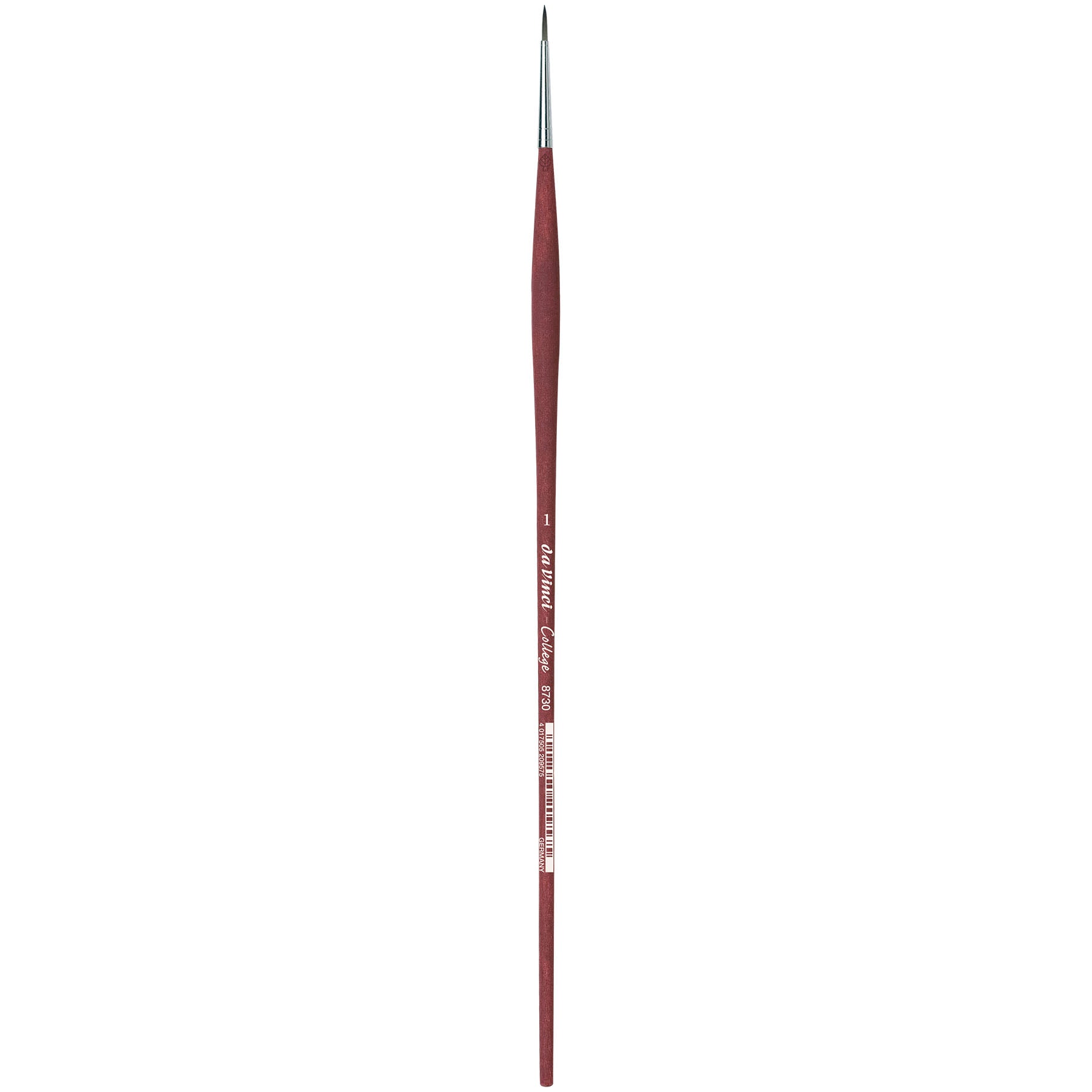 COLLEGE Student Brush, Synthetic, Acrylic & Oil, Round, Series 8730, Size 1