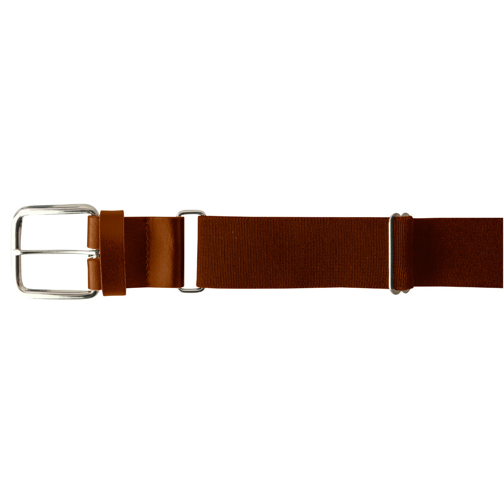 MVP Baseball Belt - Brown - Adult - Adult 1-1/2"