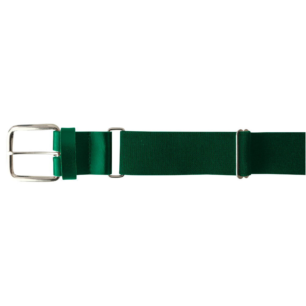 MVP Baseball Belt - Forest Green - Adult - Adult 1-1/2"