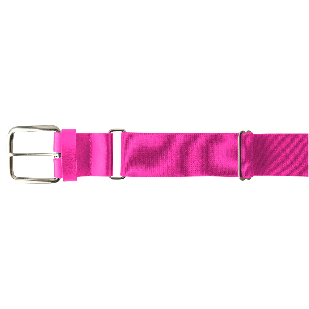 MVP Baseball Belt - Optic Pink - Youth - Youth 1-1/4"