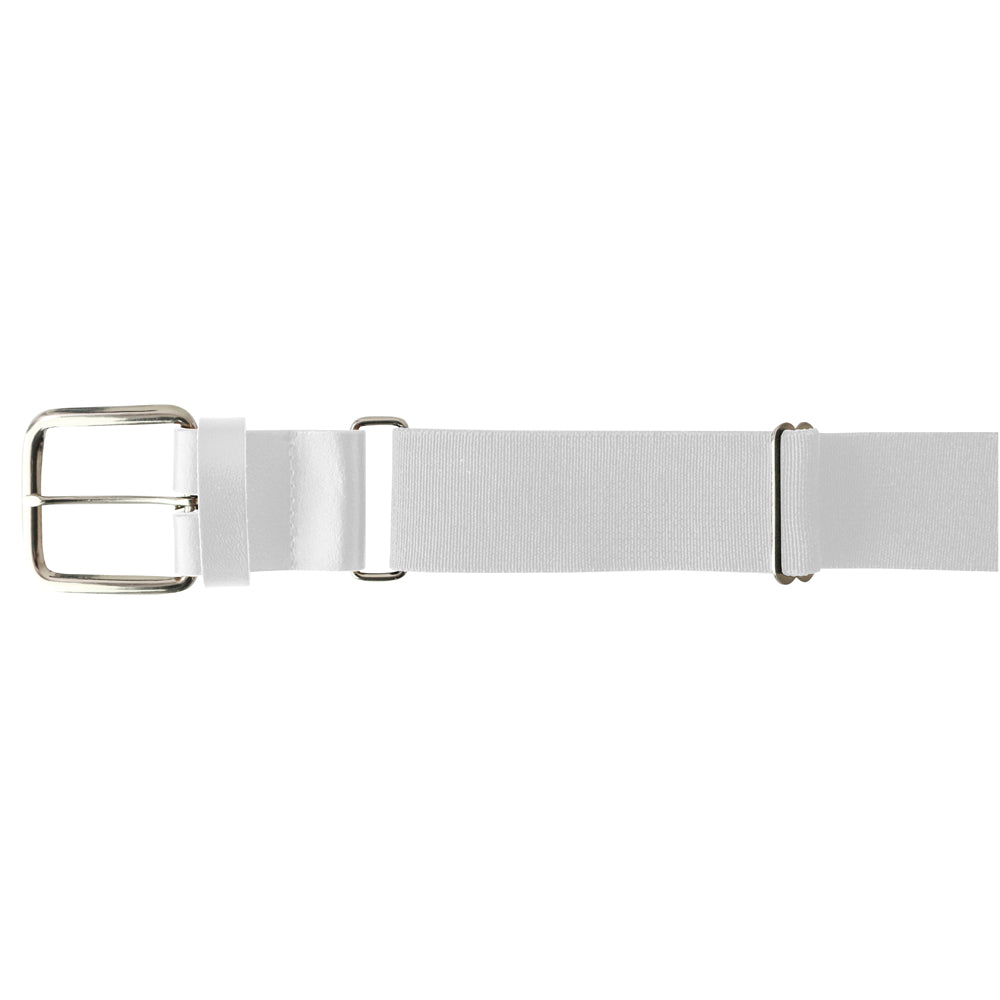 MVP Baseball Belt - White - Youth - Youth 1-1/4"