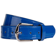 Patent Leather Belt - Royal, 3X