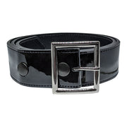 Umpire Patent Leather Belt - Black, Extra-Large