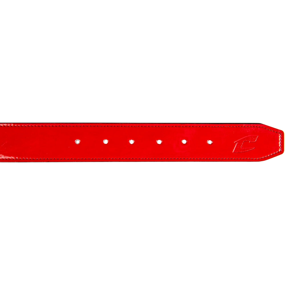 Classic Patent Belt - Scarlet, Extra-Large