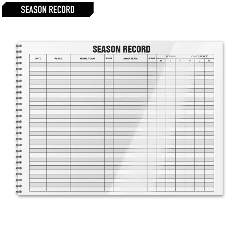 Basketball Score Book (Complied with NFHS Regulation)