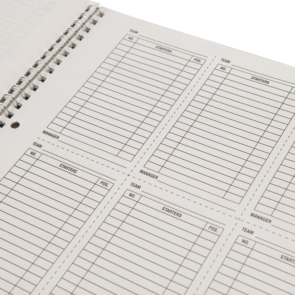 Baseball Score Book-PIAS