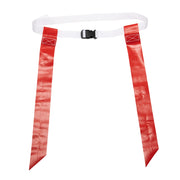 Football Flag Belts- 1dz- Bulk - Scarlet