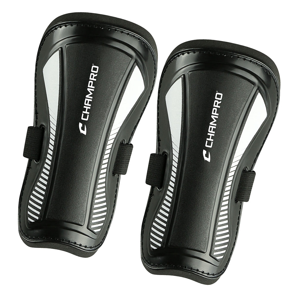 D3 Molded Shin Guards - Black, Medium