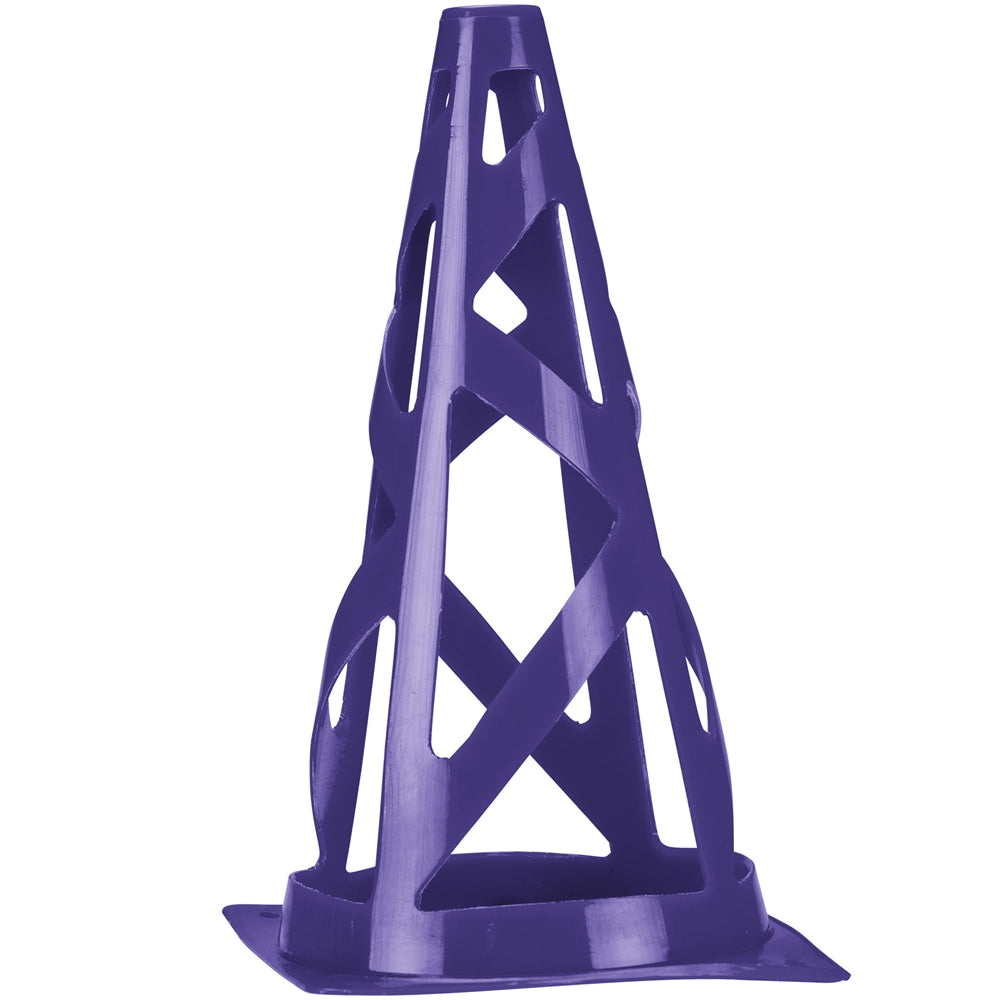 Collapsible Cones - Purple, 9"